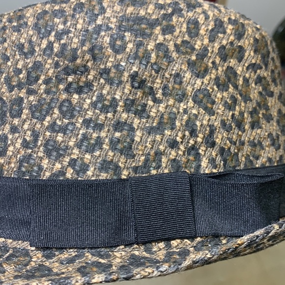 Scala Pronto Leopard Print Fedora Hat - Picture 4 of 12